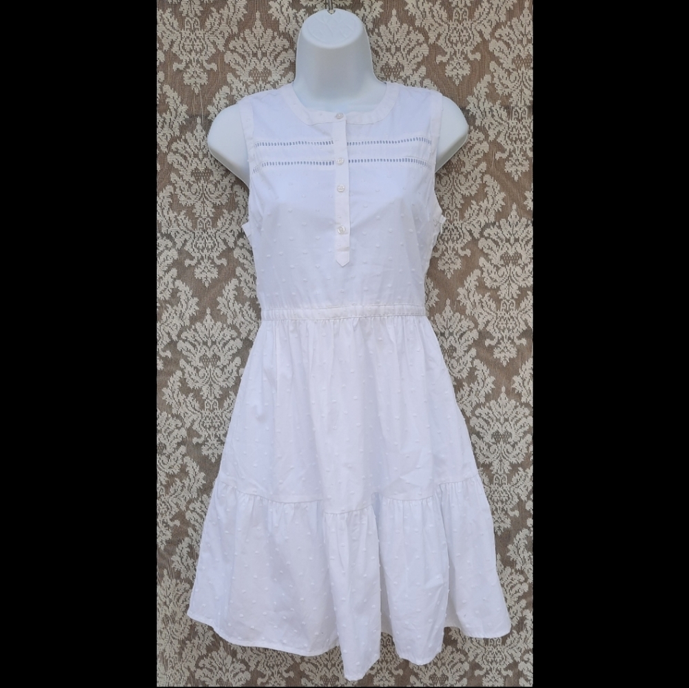 NWT Old Navy Dress White Cotton